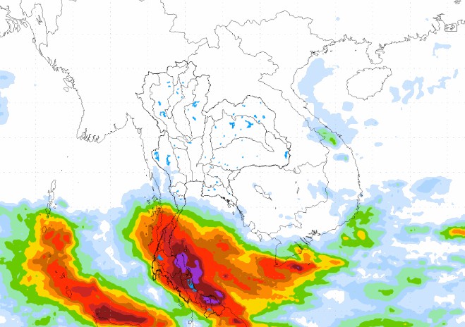 ธันวาคม 2559 : น้ำท่วมใหญ่ภาคใต้ 